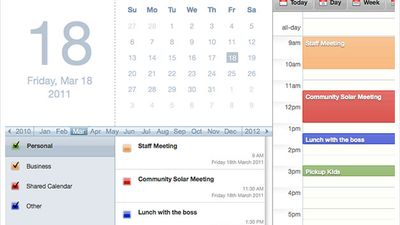 Interactive Online Planning Calendar
