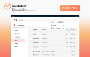 Mailalert screenshot 2