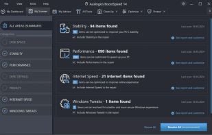 Auslogics BoostSpeed screenshot 1