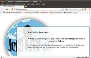 JonDoFox screenshot 1
