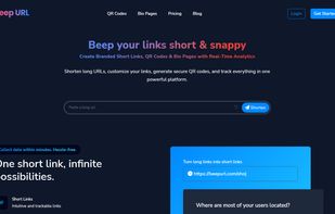 Beep URL Home Page
