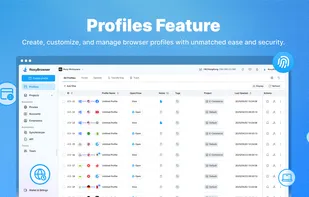 RoxyBrowser lets you create, manage, and customize multiple browser profiles with ease. Our secure profile system offers real fingerprints, isolated environments, batch creation and profile template to simplify multi-account management for affiliate marketing, eCommerce, and web automation.