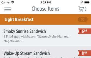 Bergamot Cafe screenshot 2