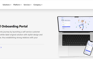 Digital onboarding portal feature