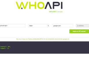 WhoAPI screenshot 1
