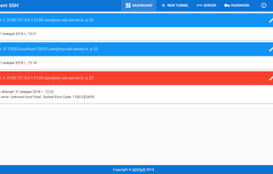 Persistent SSH screenshot 1