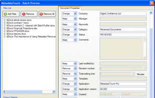 MetadataTouch screenshot 1