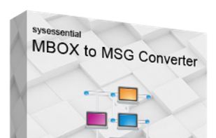 SYSessential MBOX to MSG Converter screenshot 1