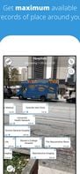Augment Reality view of the search result.