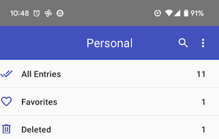 OneKeePass screenshot 2