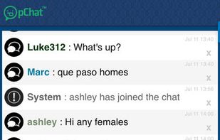 pChat screenshot 1