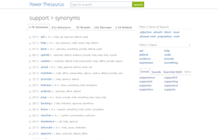 Power Thesaurus screenshot 1