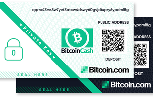 Bitcoin.com Paper Wallet screenshot 1