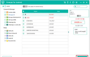 Aiseesoft Mac FoneLab for Android screenshot 1