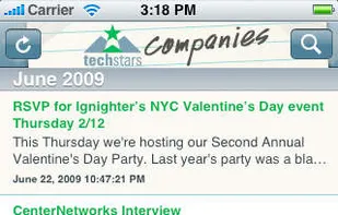 Techstars screenshot 1