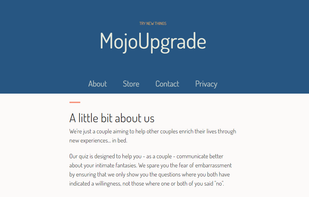 Mojo Upgrade screenshot 1