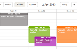 DHTMLX Scheduler .NET screenshot 2