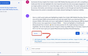 Amazon Q screenshot 3