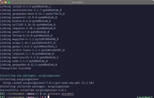 Activating an environment