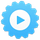 Gear for Google Play and Youtube icon