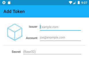 FreeOTP+ screenshot 2