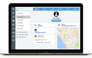 Client Diary screenshot 1
