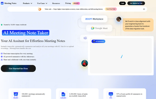 MeetingNotes screenshot 1