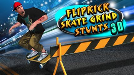 Flipkick Skate Grind Stunts 3D on Iphone(1)
