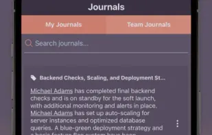 Asynchor screenshot 1
