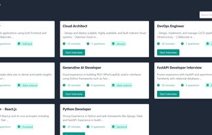 Interviews at AiInterview