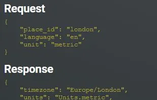 MeteoSource - Weather API screenshot 1