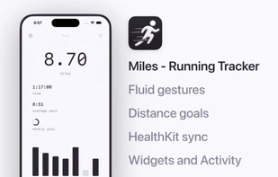 Miles - Running Tracker screenshot 1