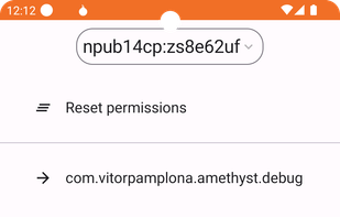 Amber Nostr Event Signer screenshot 2