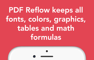 PDF Reflow screenshot 3