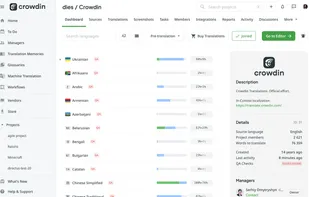 Crowdin screenshot 1