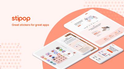 Stipop offers 250,000 stickers for apps.