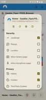 FOSS Browser screenshot 2