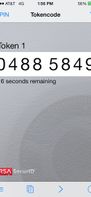 RSA Authenticator (SecurID) screenshot 2