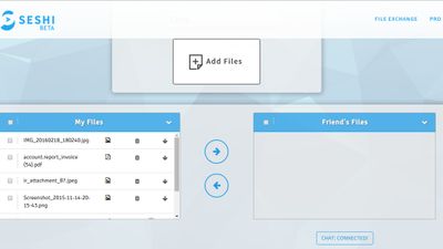 Two-way sharing between peers. You can 'push' and 'pull' files between devices as you please.