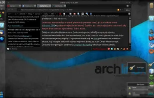 another arch with KDE 4.3 desktop