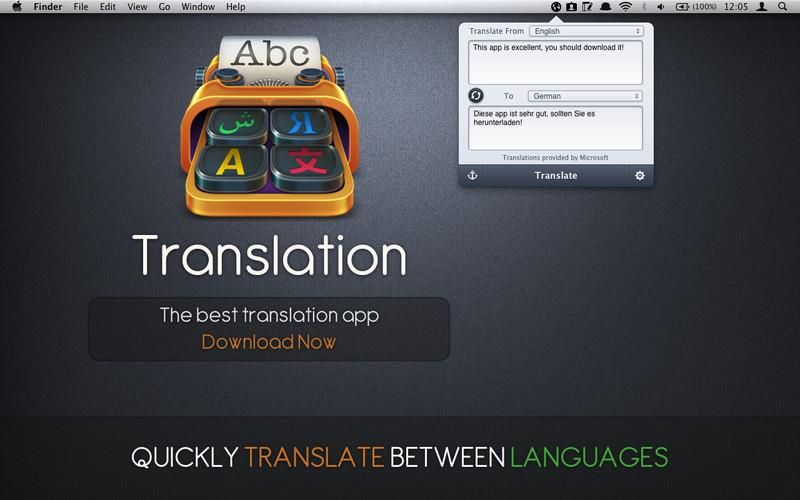 instead of translation