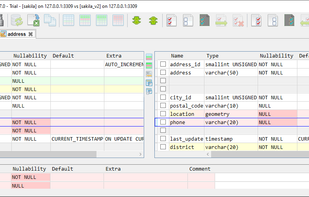 Sync table schema changes (Pro)