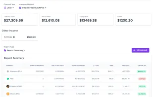 Crypto Tax Calculator screenshot 2