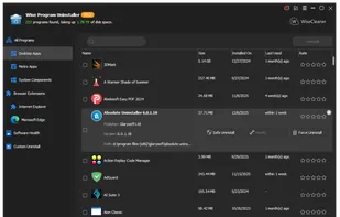 Wise Program Uninstaller screenshot 1