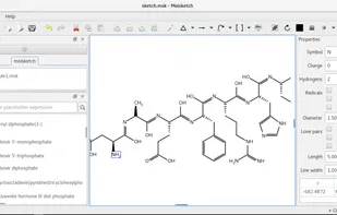 Molsketch screenshot 1