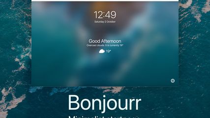 Bonjourr screenshot 1