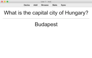 A simple card on Mac