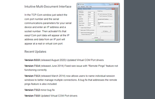 TCP/Com screenshot 2