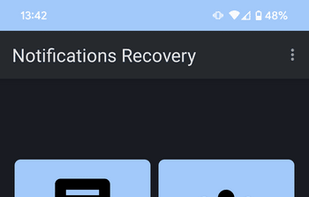 Notifications Recovery screenshot 1