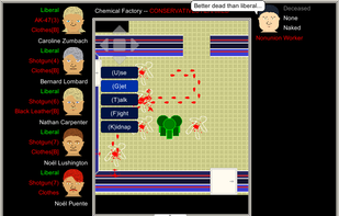 Liberal Crime Squad (LCS Unity) screenshot 2
